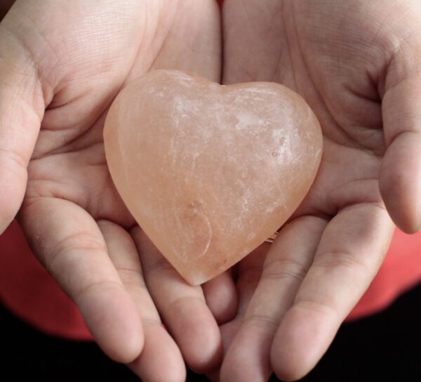 Pink Himalayan Salt Deodorant - Heart Shaped